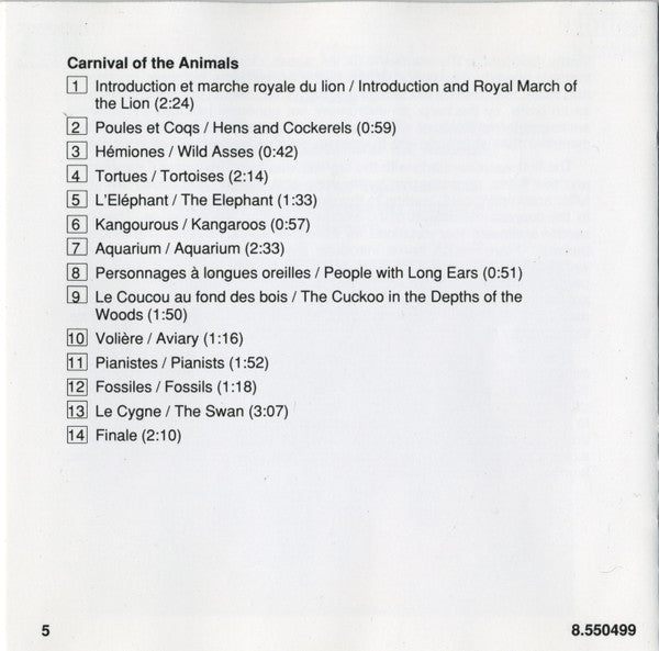Prokofiev*, Saint-Saëns*, Britten*, Jeremy Nicholas, Marian Lapšansky*, Czecho-Slovak Radio Symphony Orchestra*, Ondrej Lenárd, Peter Toperczer : Peter And The Wolf / The Young Person's Guide To The Orchestra / Carnival Of The Animals (CD)