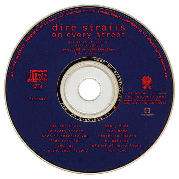 Dire Straits : On Every Street (CD, Album)