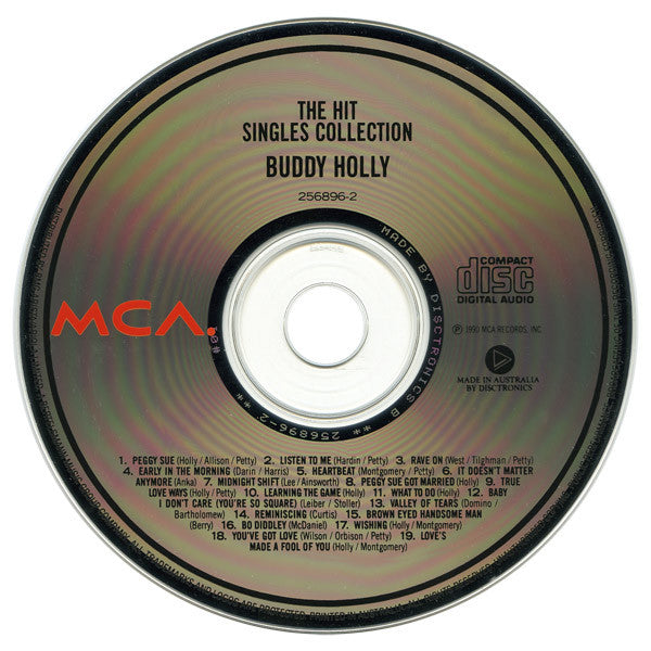 Buddy Holly : The Hit Singles Collection (CD, Comp)