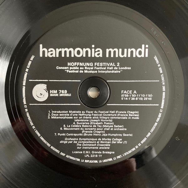 Gerard Hoffnung : Hoffnung Festival 2 (LP)
