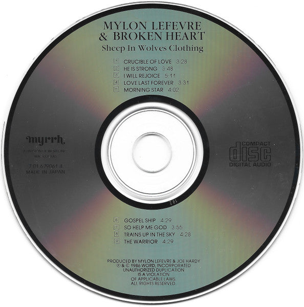 Mylon LeFevre & Broken Heart* : Sheep In Wolves Clothing (CD, Album)