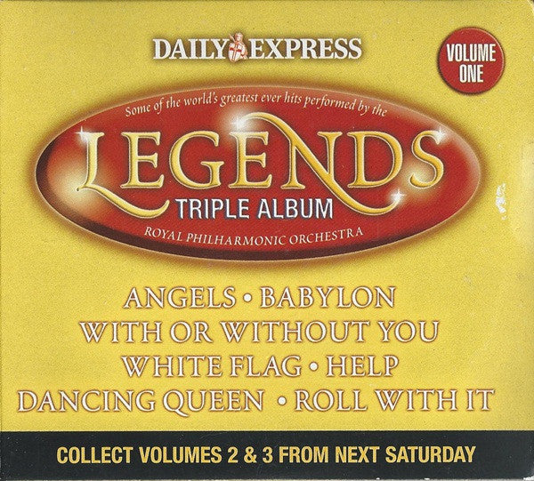 Royal Philharmonic Orchestra : Legends Triple Album (Volume One) (CD, Album, Comp, Promo)