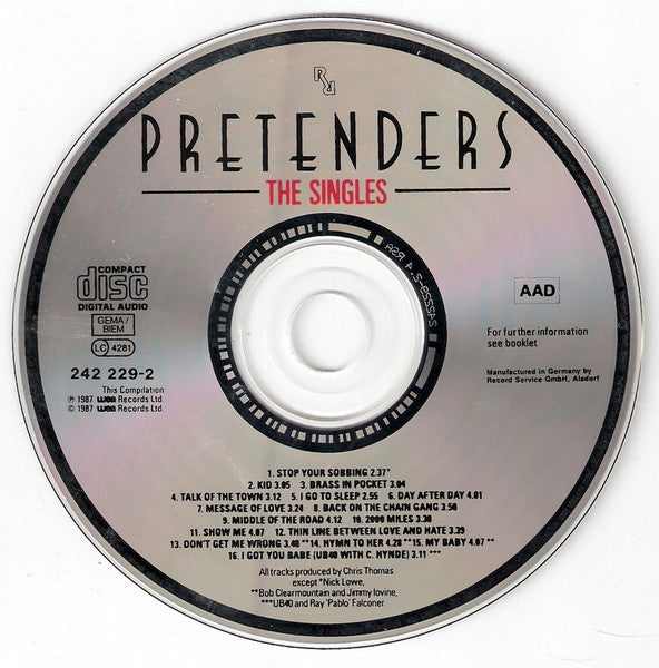 Pretenders* : The Singles (CD, Comp)