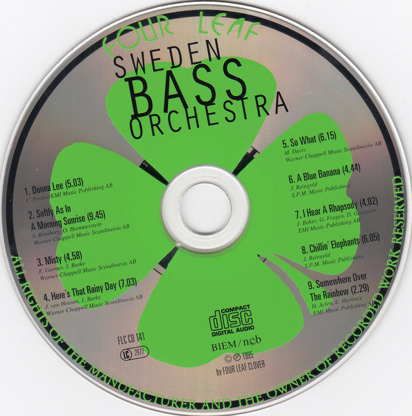 Sweden Bass Orchestra Featuring Niels-Henning Ørsted Pedersen : Sweden Bass Orchestra (CD, Album)