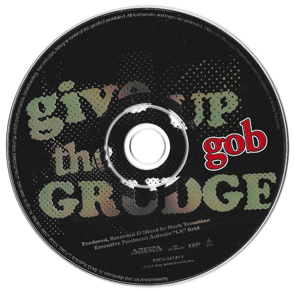 Gob (3) : Give Up The Grudge (CD, Single)