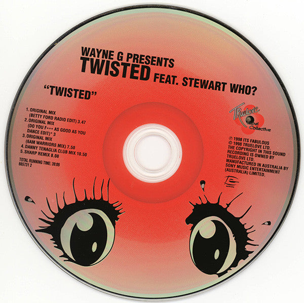 Wayne G Presents Twisted (10) Feat. Stewart Who? : Twisted (CD, Single)