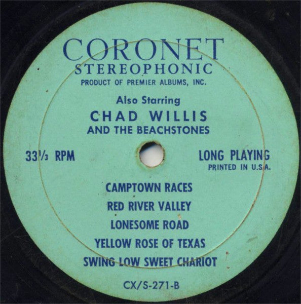 Burl Ives / Chad Willis And The Beachstones : Burl Ives Sings (LP)