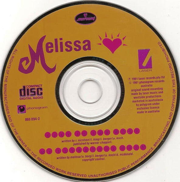 Melissa Tkautz : Sexy Is The Word (CD, Single, Car)
