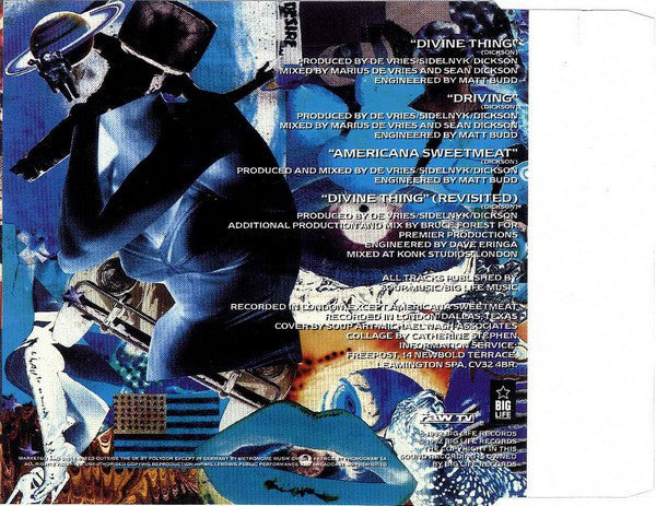 The Soup Dragons : Divine Thing (CD, Maxi)