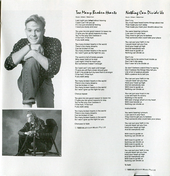 Jason Donovan : Ten Good Reasons (CD, Album)