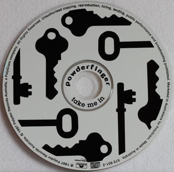 Powderfinger : Take Me In (CD, Single)