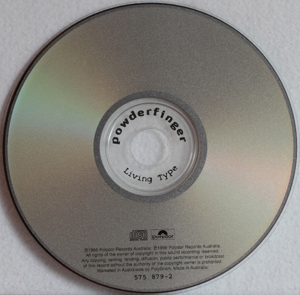 Powderfinger : Living Type (CD, Single)