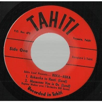 Daphne Walker Avec Bill Sevesi Et The Samoan Surf Riders : Eddie Lund Presents... Reka-Reka (7", EP)