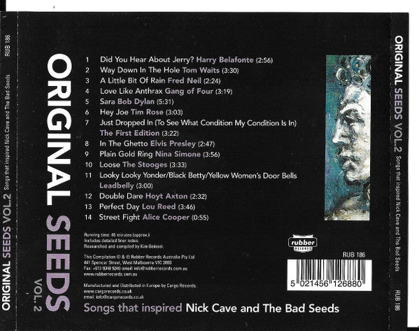 Various : Original Seeds Vol. 2: Songs That Inspired Nick Cave And The Bad Seeds (CD, Comp)