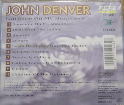 John Denver : Sunshine On My Shoulders (CD, Comp)