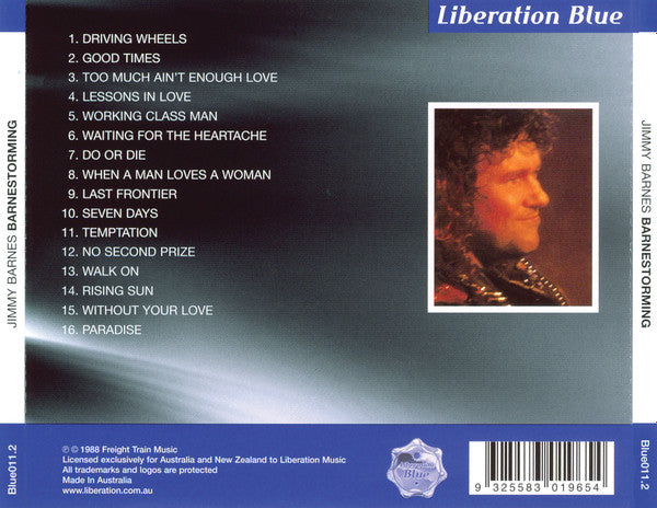 Jimmy Barnes : Barnestorming (CD, Album, RE)
