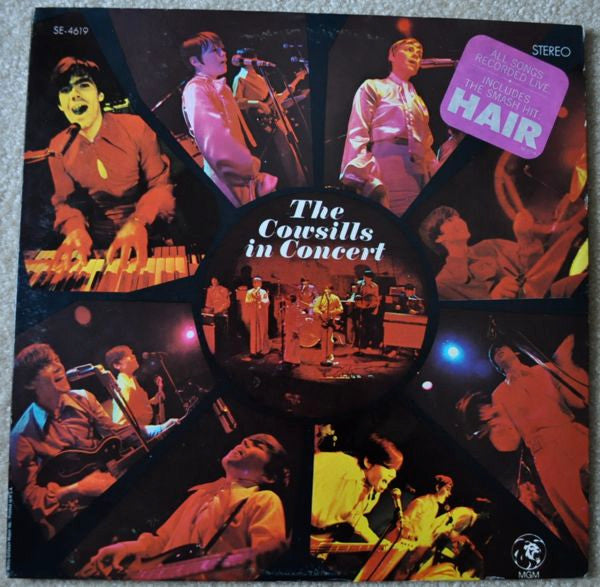 The Cowsills : In Concert (LP, Album)