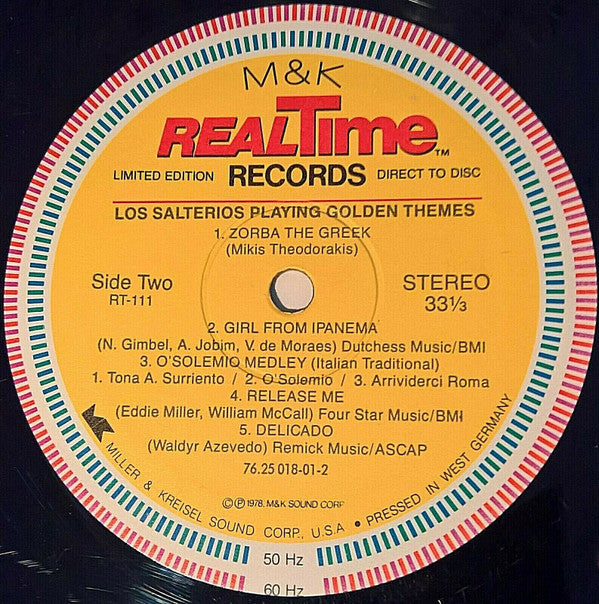 Los Salterios : Golden Themes (LP, Album, Ltd, Dir)