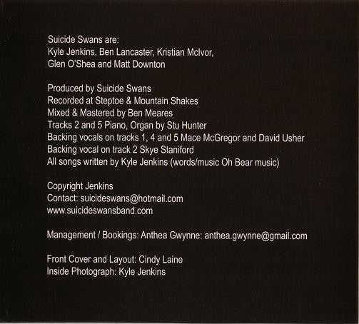 Suicide Swans : Suicide Swans (CD, EP)