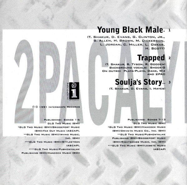 2Pac : 2Pacalypse Now (CD, Album, All)