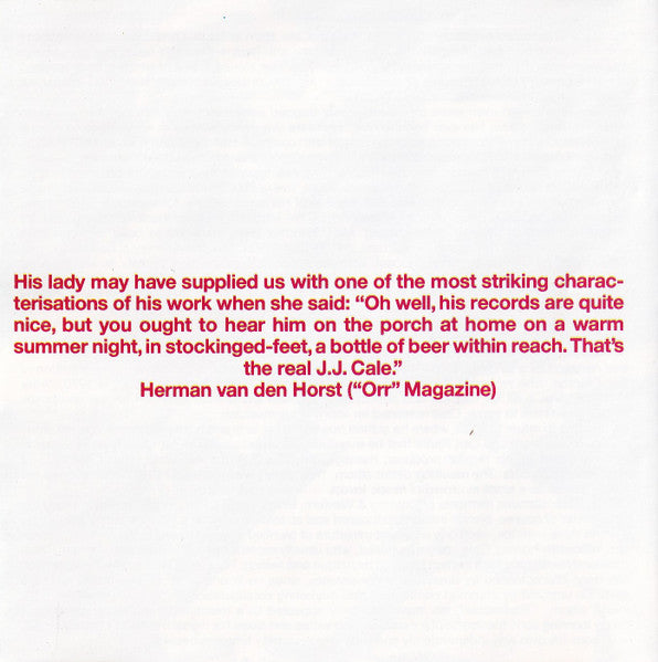 J.J. Cale : Strummin' On The Porch...A Beer In Reach (CD, Comp)