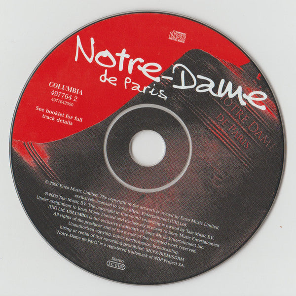 Various : Notre-Dame De Paris (CD, Album)