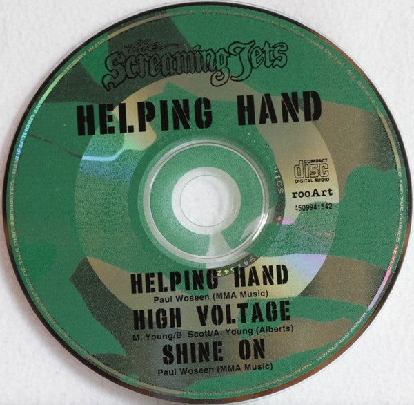 The Screaming Jets : Helping Hand (CD, Single, Car)