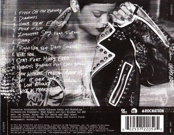 Rihanna : Unapologetic (CD, Album)