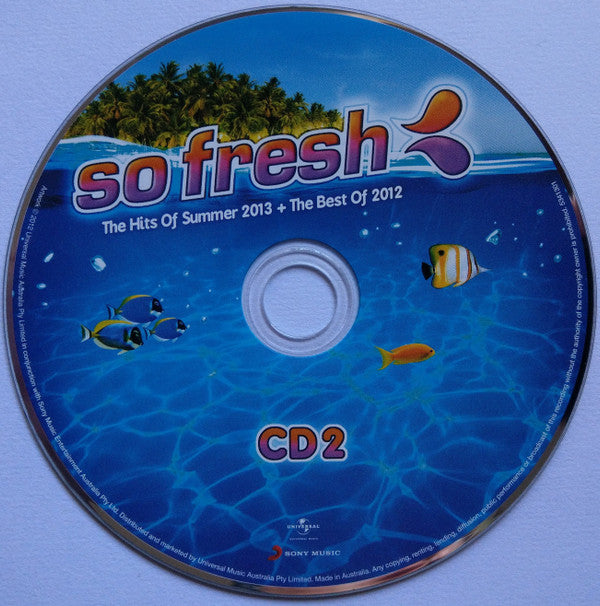 Various : So Fresh: The Hits Of Summer 2013 + The Best Of 2012 (2xCD, Comp)