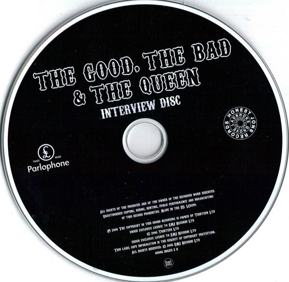 The Good, The Bad & The Queen : The Good, The Bad And The Queen Interview Disc (CD, Promo)