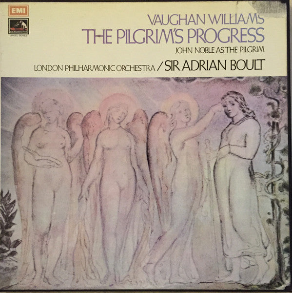 Ralph Vaughan Williams, John Noble, London Philharmonic Orchestra, Sir Adrian Boult : The Pilgrim's Progress (2xLP, Album, RE, RM + Box, Album, RE, RM)
