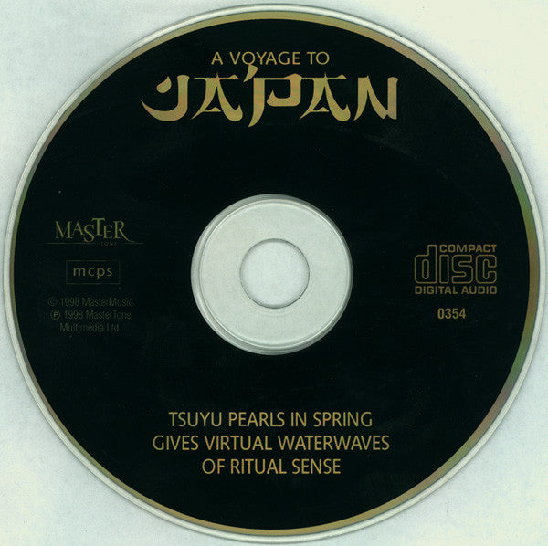 Unknown Artist : A Voyage To Japan (CD, Album)