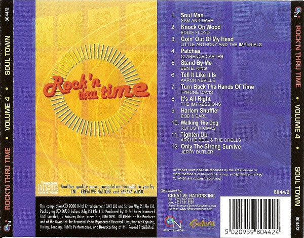 Various : Rock'n Thru Time Volume 4 - Soul Town (CD, Comp)