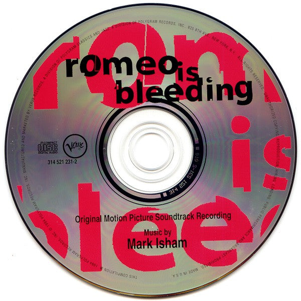 Mark Isham : Romeo Is Bleeding (Original Motion Picture Soundtrack Recording) (CD, Comp)