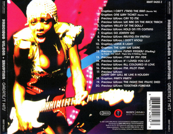 Precious Wilson + Eruption (4) : Greatest Hits (CD, Comp)