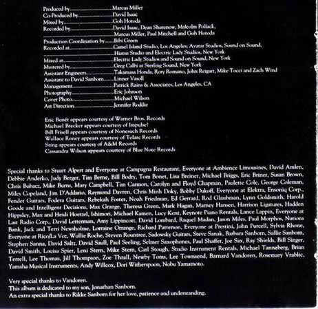 David Sanborn : Inside (CD)