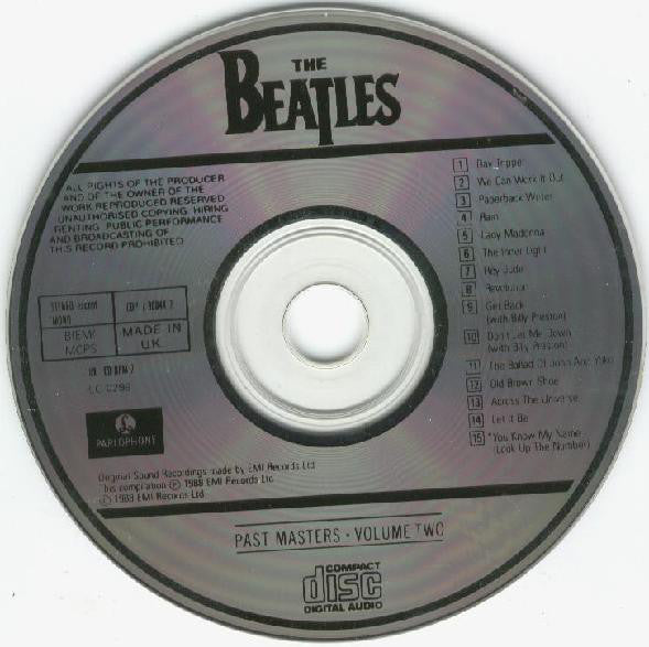 The Beatles : Past Masters • Volume Two (CD, Comp)