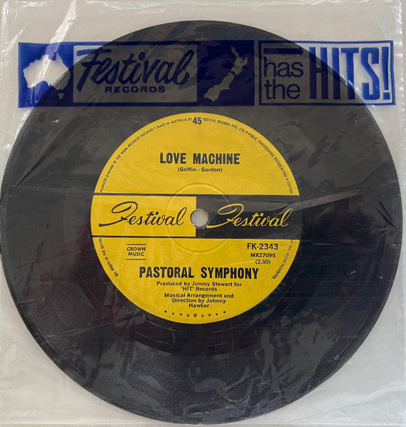 Pastoral Symphony : Love Machine (7", Single)