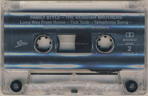 The Vaughan Brothers : Family Style (Cass, Album)