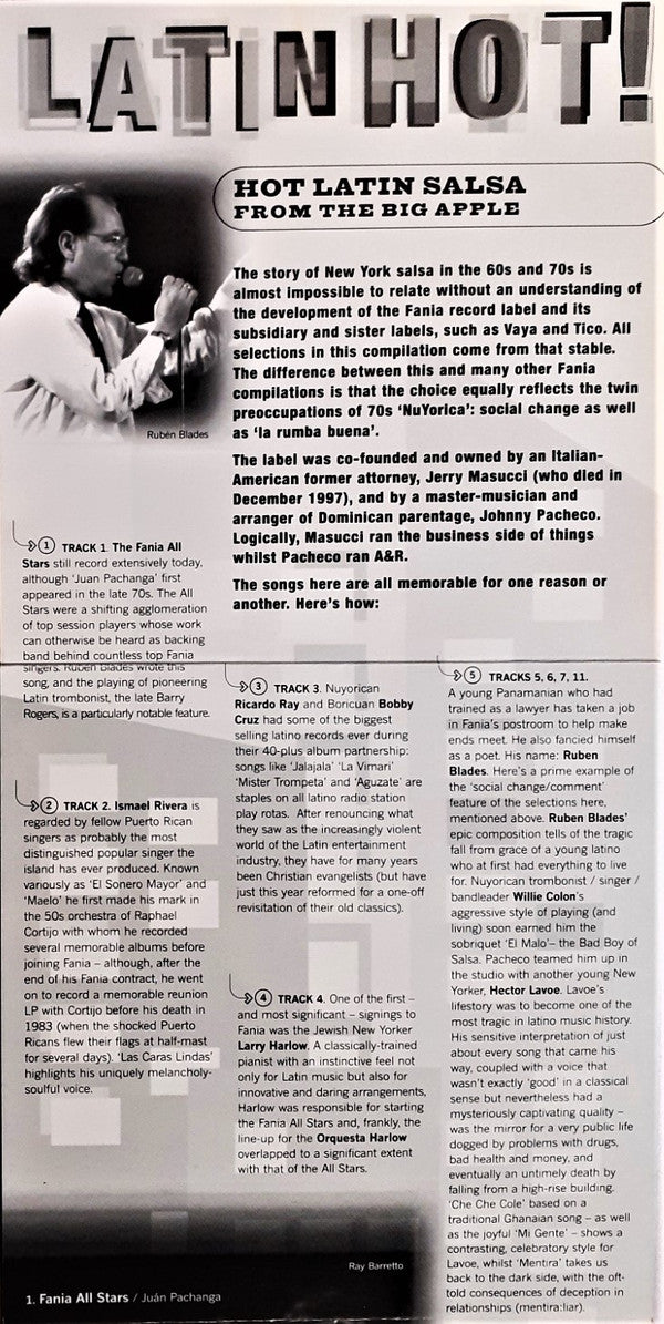 Various : Latin Hot! (Hot Latin Salsa From The Big Apple) (CD, Comp)