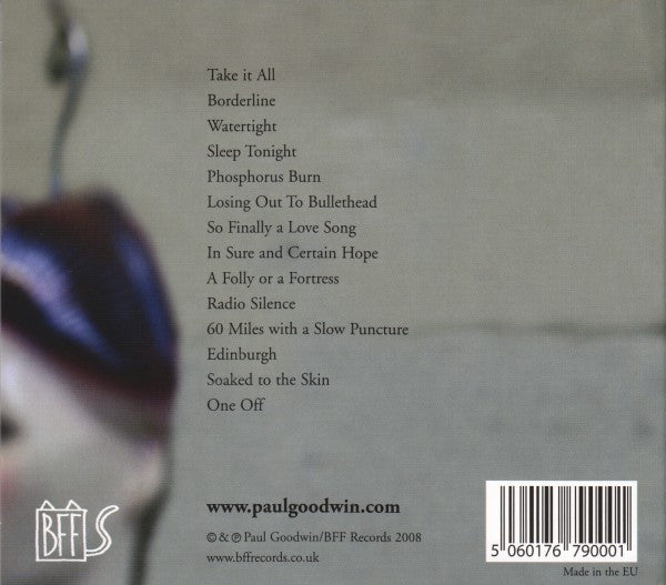 Paul Goodwin (3) : Scars (CD, Album, Dig)
