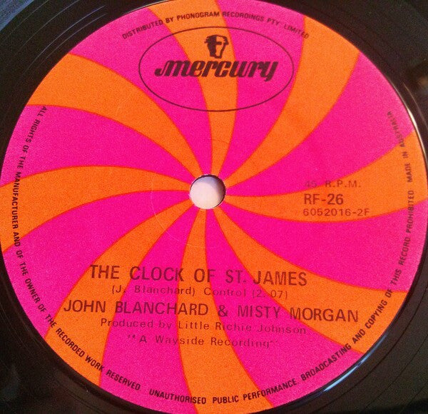 Jack Blanchard & Misty Morgan : Tennessee Bird Walk (7", Single)