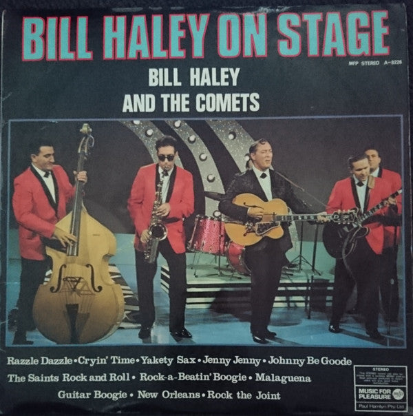 Bill Haley And His Comets : Bill Haley On Stage (LP)