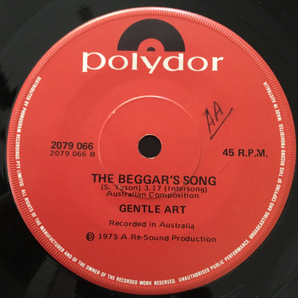 Gentle Art (2) : When The Sun Goes Down (7")