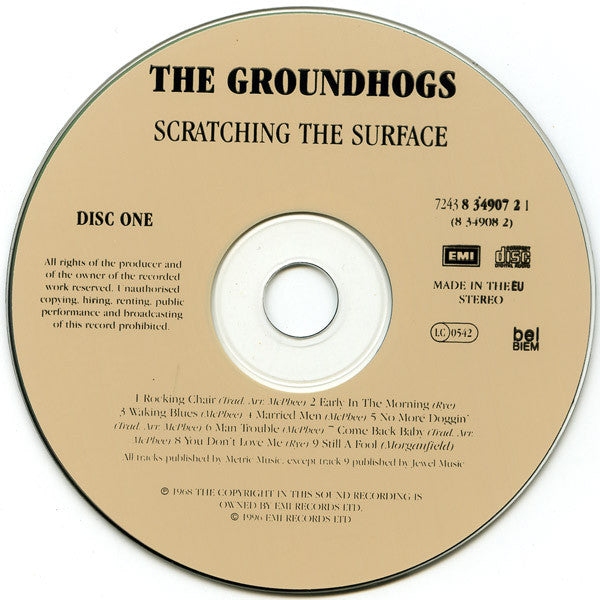 The Groundhogs : Four Groundhogs Originals (4xCD, Comp + Box)