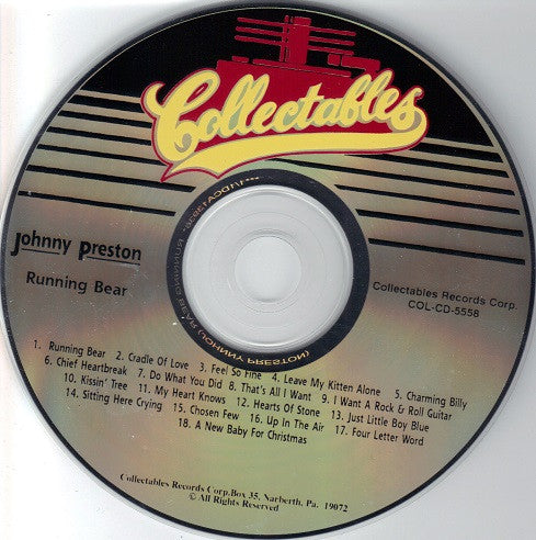 Johnny Preston : Running Bear (CD, Comp)
