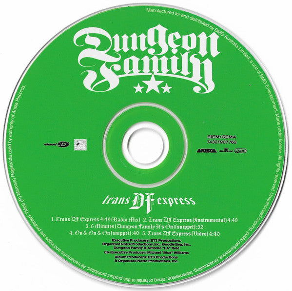 Dungeon Family : Trans DF Express (CD, Maxi, Enh)
