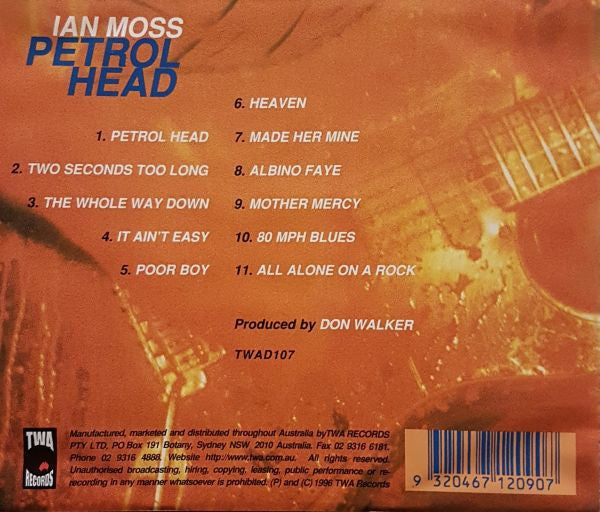 Ian Moss : Petrolhead (CD, Album)