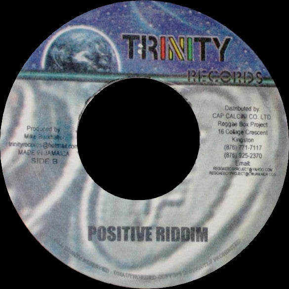Prince Theo : Jah Never Leave Us (7")