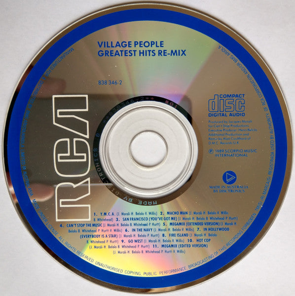 Village People : Greatest Hits Remix (CD, Comp)